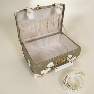 Vegan Leather Carry On Suitcase — Travel
