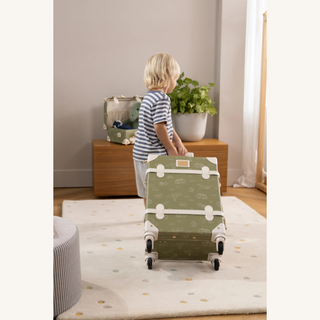 Vegan Leather Carry On Suitcase — Travel
