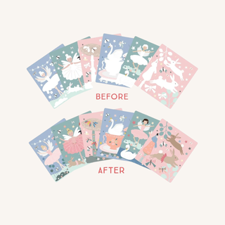 Magic Color Changing Watercard Easel & Pen – Enchanted
