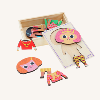Jade Dress Up Wooden Puzzle
