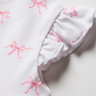 Isla Play Romper – Blushing Bows
