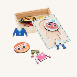 Jules Mix & Match Wooden Puzzle
