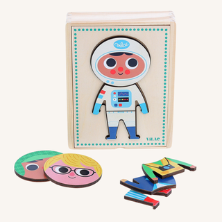 Jules Mix & Match Wooden Puzzle

