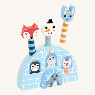 Iceland Pop Up Wooden Toy
