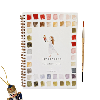 Nutcracker Watercolor Workbook
