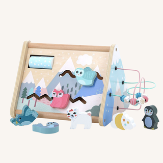 Iceland Wooden Activity Triangle
