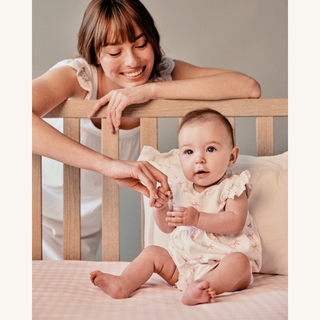 Isla Play Romper – Blushing Bows
