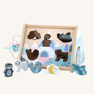 Iceland Wooden Activity Triangle
