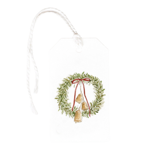 Bell Wreath Gift Tags — 8 pack
