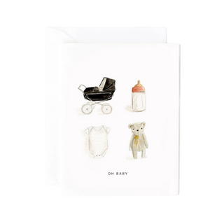 Oh Baby Greeting Card
