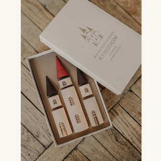 Wooden Blocks Set: Kingdom Three Towers
