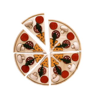 Wooden Pizza Toy
