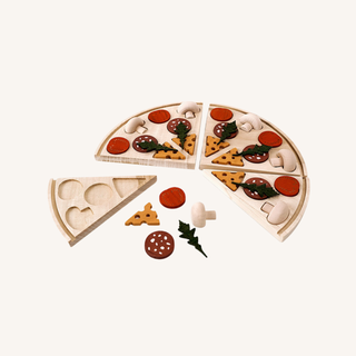 Wooden Pizza Toy
