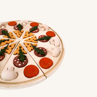 Wooden Pizza Toy
