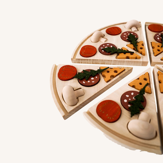 Wooden Pizza Toy
