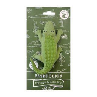 Bayou Buddy Gator Teether & Bath Toy
