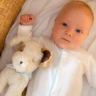 Pima Baby Pajamas – Baby Blue
