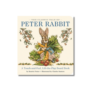 The Tale of Peter Rabbit – Touch & Feel Lift the Flap Board Book
