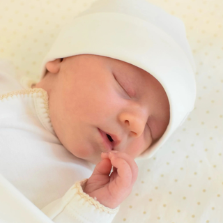 Pima Baby Pajamas – Almond
