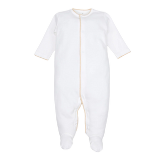 Pima Baby Pajamas – Almond
