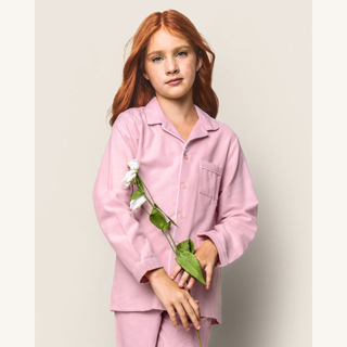 Pink Kid’s Flannel Pajama Set
