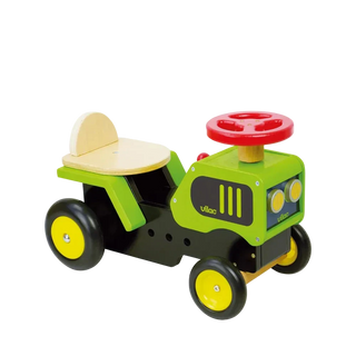 Ride On Tractor – Classic Wooden Ride Toy
