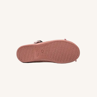 Elisa Velvet Bow Shoe – Rose
