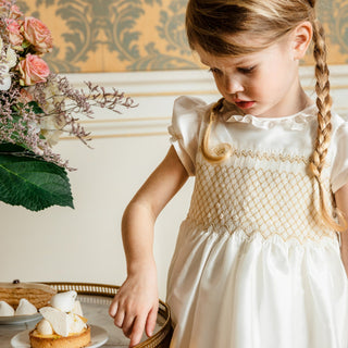 Colombe Dress   Amandine Gold
