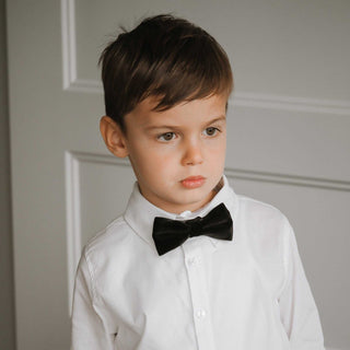 Black Velvet Bow Tie
