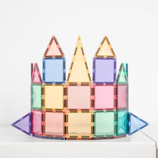 Pastel Mini Pack – 32 Piece Magnetic Tile Set
