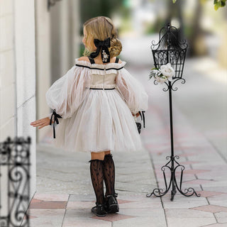 Coco Caramel Tulle Dress
