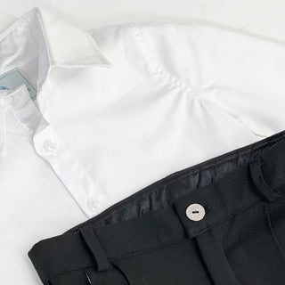 Tuxedo Shirt & Pants Set
