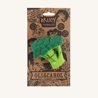 Brucy the Broccoli Baby Teether & Bath Toy
