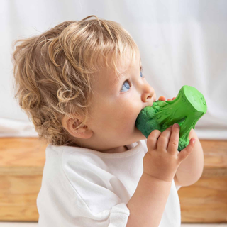 Brucy the Broccoli Baby Teether & Bath Toy
