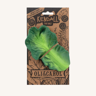 Kendall the Kale Baby Teether & Bath Toy
