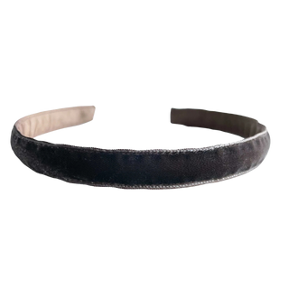 Velvet Headband – Brown
