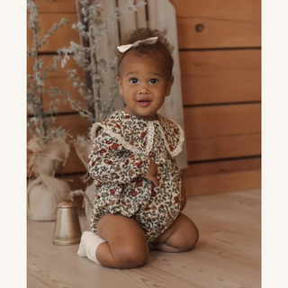 Fern Romper – Holiday Floral
