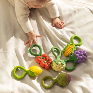 Lemon Rattle Toy & Baby Teether
