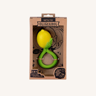 Lemon Rattle Toy & Baby Teether
