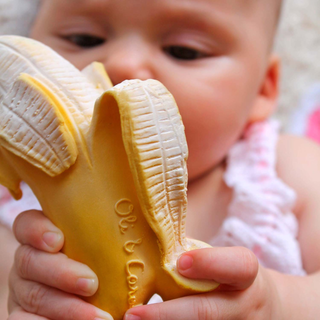 Ana Banana Baby Teether & Bath Toy

