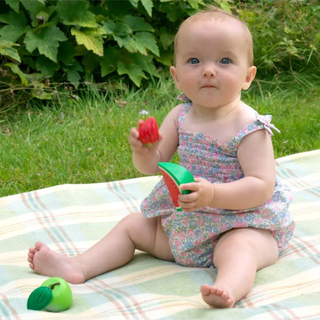 Pink Floral Smocked Bubble
