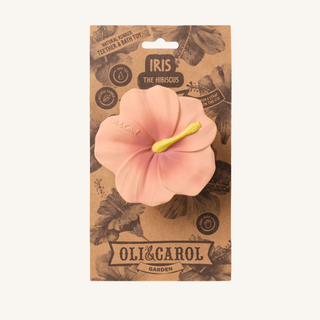 Iris the Hibiscus Baby Teether & Bath Toy
