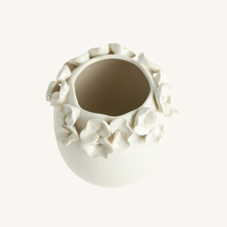 Petite Fleur Vase – White
