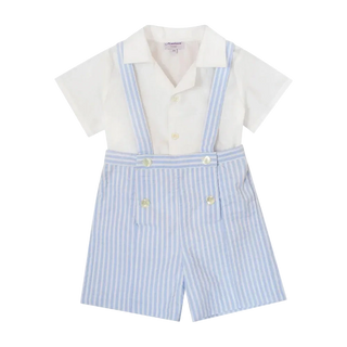 Lupin Boys Shirt – White Poplin
