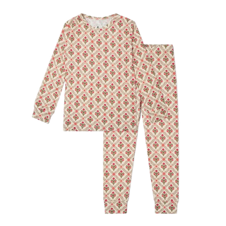 Holly Trellis Kids Pajama Set

