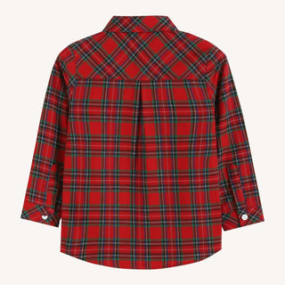 Red and Green Christmas Plaid Shirt
