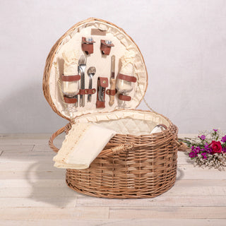 Heart Picnic Basket
